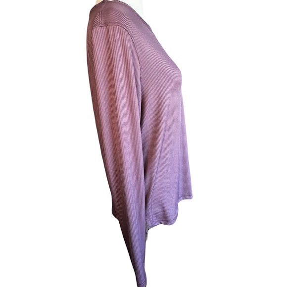 Danskin Purple Long Sleeve Shirt Sz S - Picture 7 of 12
